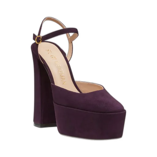 Black Logo High Heels