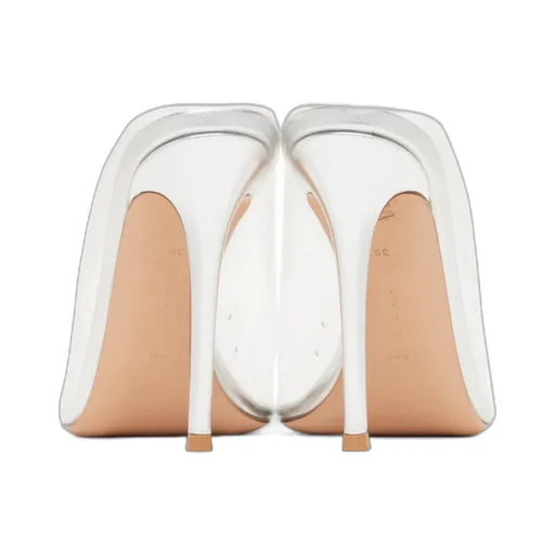 Crystal Decorative Detail High-Heeled Sandals