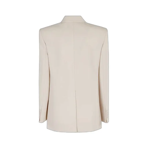 Max Mara Studio Double-Breasted Long-Sleeved Jacket