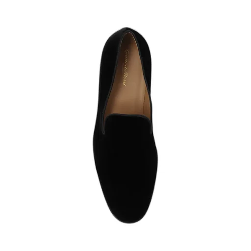 Gianvito Rossi Jean Round Toe Loafers