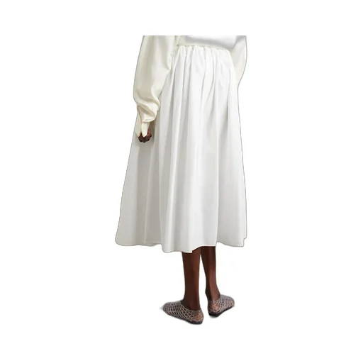 Cotton Poplin Mid-Length Dress