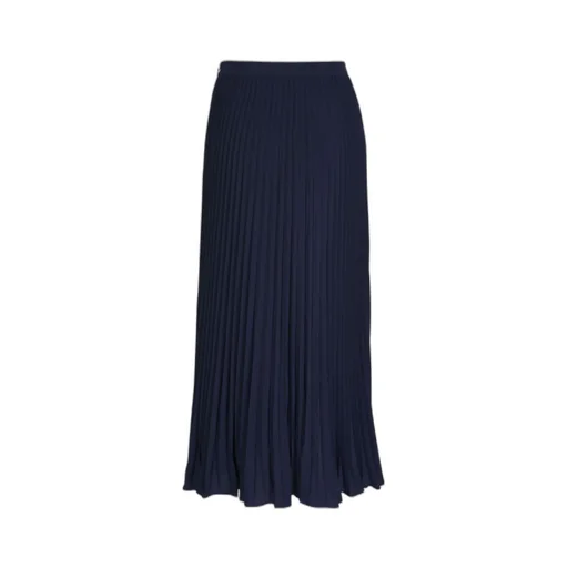 Elastic Waist Pleated Skirt