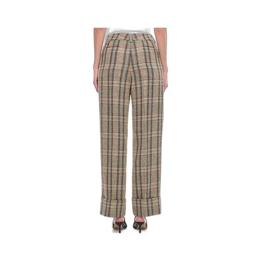 Check Casual Pants
