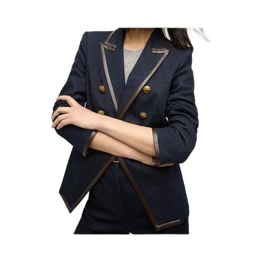 Long-Sleeved Suit Coat