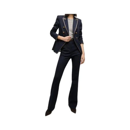 Long-Sleeved Suit Coat