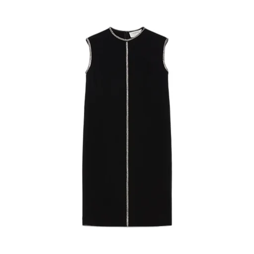 Sportmax Embellished Crewneck Dress