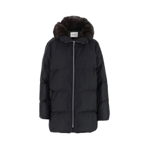 Yves Salomon Hooded Puffer Coat