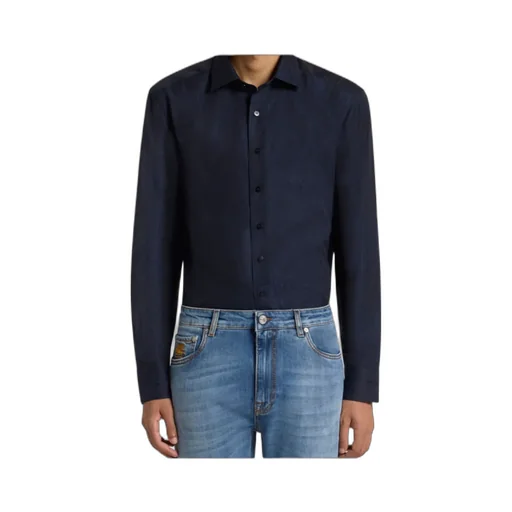 Cotton Jacquard Shirt