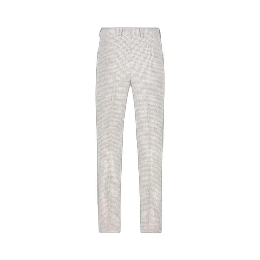 Brunello Cucinelli Houndstooth Pleated Leisure Fit Trousers