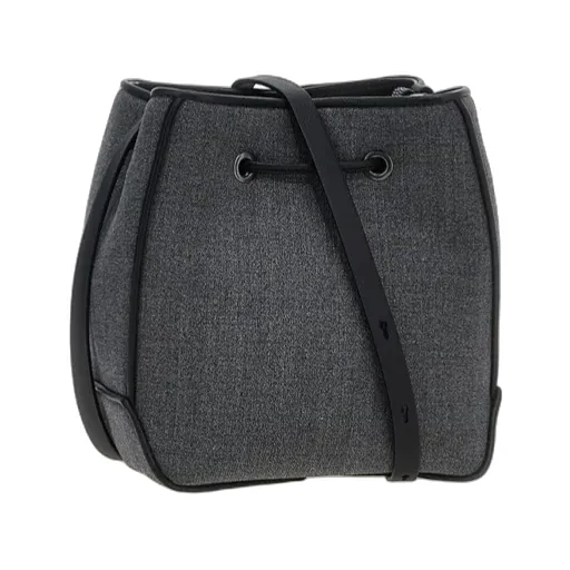 Brunello Cucinelli Monile Drawstring Bucket Bag