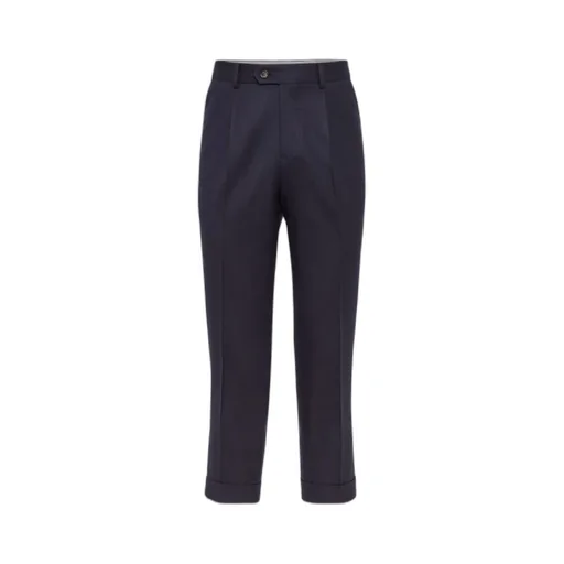 Cotton Tapered Trousers