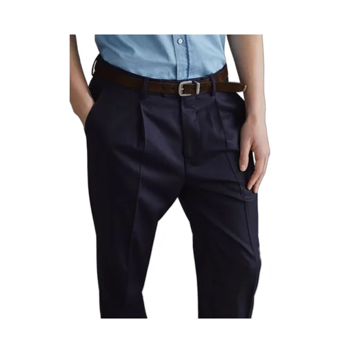 Cotton Tapered Trousers