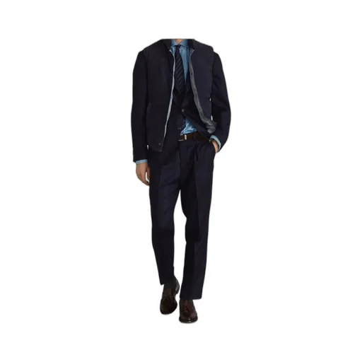 Cotton Tapered Trousers