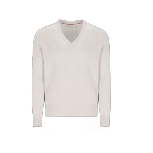 Brunello Cucinelli V-Neck Knitted Jumper