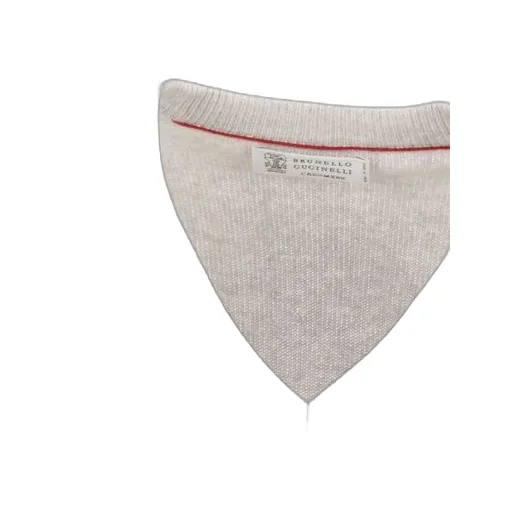 Brunello Cucinelli V-Neck Knitted Jumper