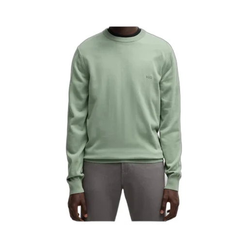Embroidered-Logo Cotton Jumper