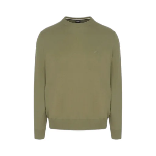 Embroidered Logo Cotton Sweater
