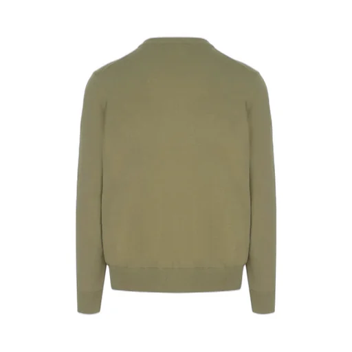 Embroidered Logo Cotton Sweater