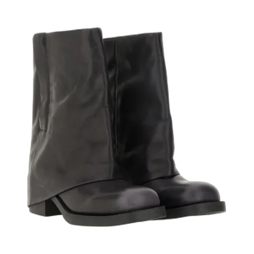 Round-Head Short Boots
