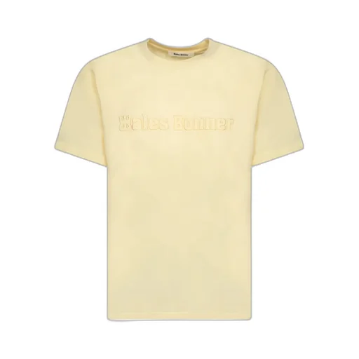 Wales Bonner Logo-Patch Crewneck T-Shirt