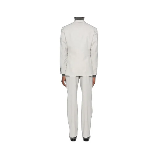 Logo-Brooch Suit
