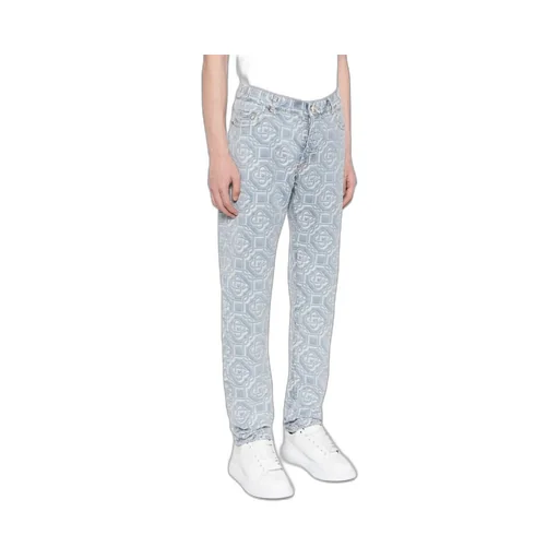 Casablanca Bleached Monogram Jeans