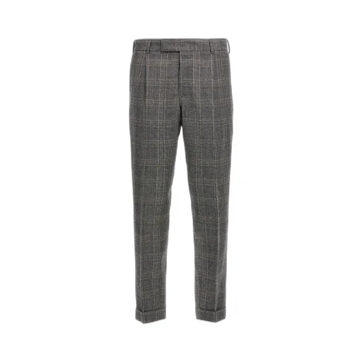 Checked Casual Pants