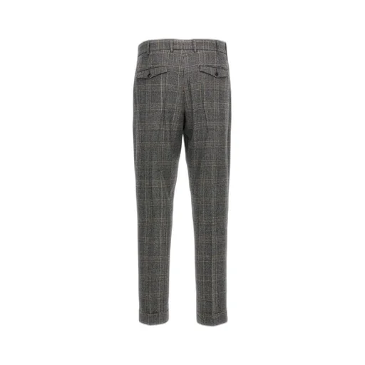 Checked Casual Pants