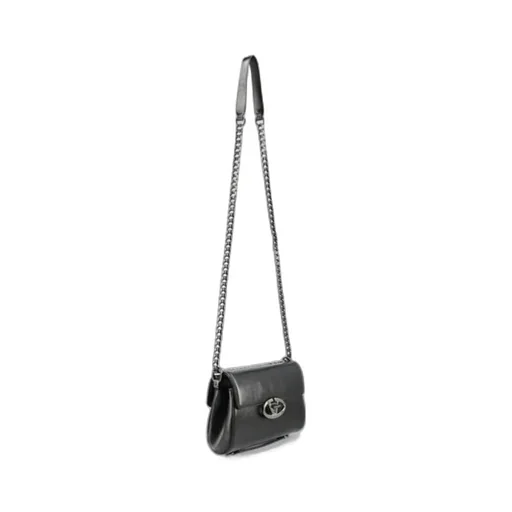 Valentino Logo Plaque Foldover Shoulder Bag