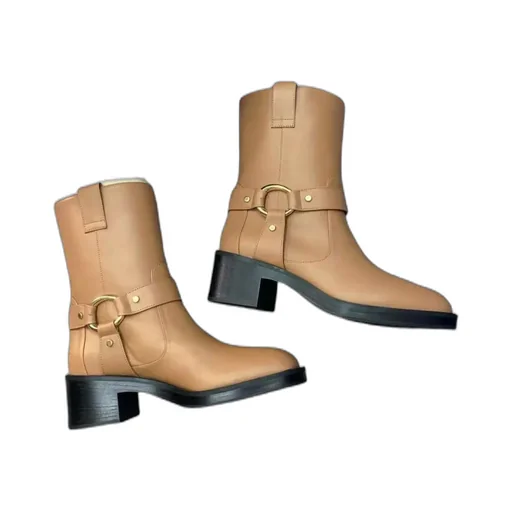 Loop Buckle Booties