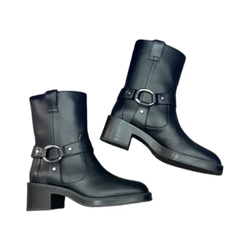 Loop Buckle Booties