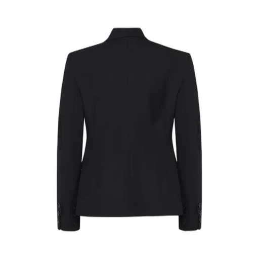 Pinko Single-Breasted Straight Hem Blazer