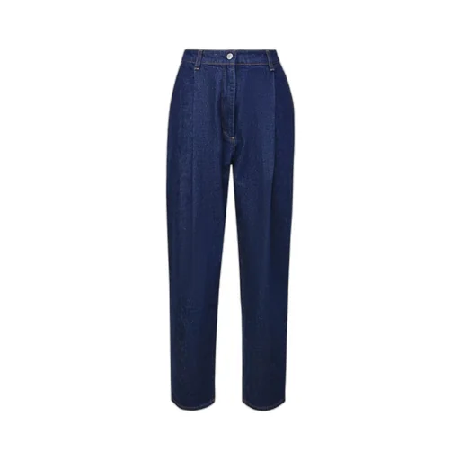Tapered-Leg Jeans