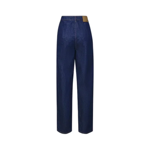 Tapered-Leg Jeans