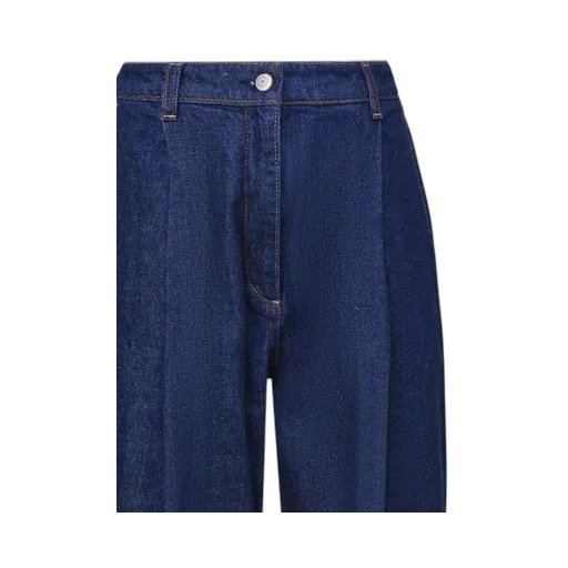 Tapered-Leg Jeans