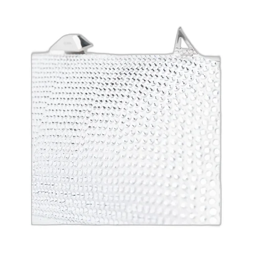 The Attico Long Night Embellished Asymmetric Clutch Bag