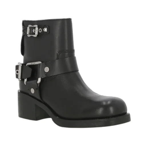 Round-Headed Short Boots