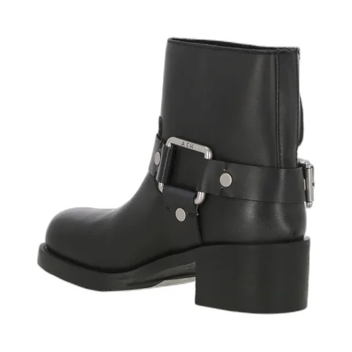 Round-Headed Short Boots
