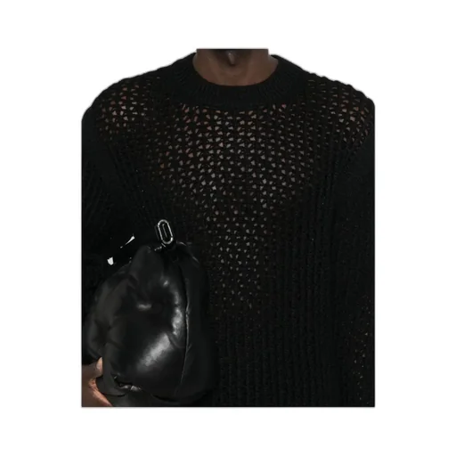 Junya Watanabe Man Open-Knit Crewneck Jumper