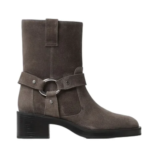 Round-Head Short Boots