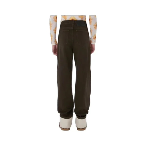 Jw Anderson Contrast Turn-Up Denim Jeans