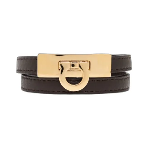Salvatore Ferragamo Gancini Double Twist Bracelet