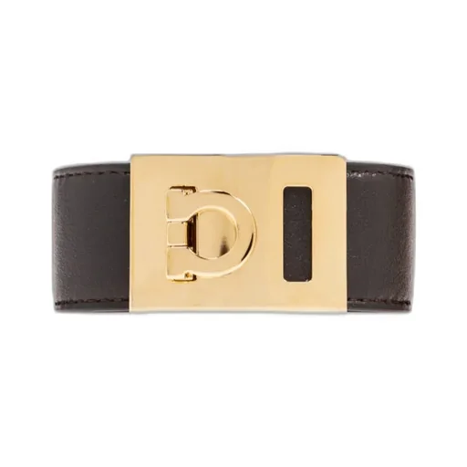 Salvatore Ferragamo Gancini Wide Bracelet