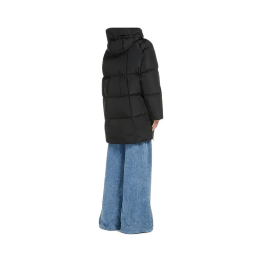 Weekend Max Mara High Neck Drawstring Coat
