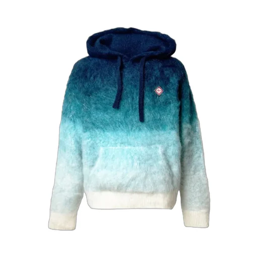Casablanca Gradient Effect Drawstring Hoodie
