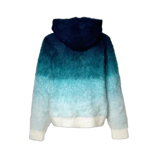 Casablanca Gradient Effect Drawstring Hoodie