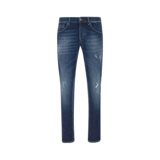 Dondup Distressed Straight-Leg Jeans