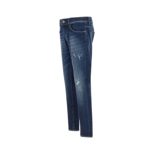 Dondup Distressed Straight-Leg Jeans