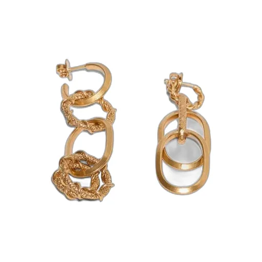 Dsquared2 Ring Chain Earrings