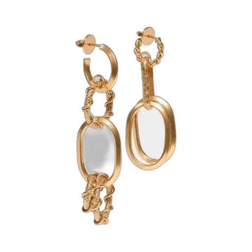 Dsquared2 Ring Chain Earrings